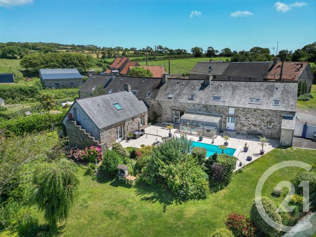 maison à vendre - 7 pièces - 248.0 m2 - LES MOITIERS D ALLONNE - 50 - BASSE-NORMANDIE - Century 21 Chevet Immobilier