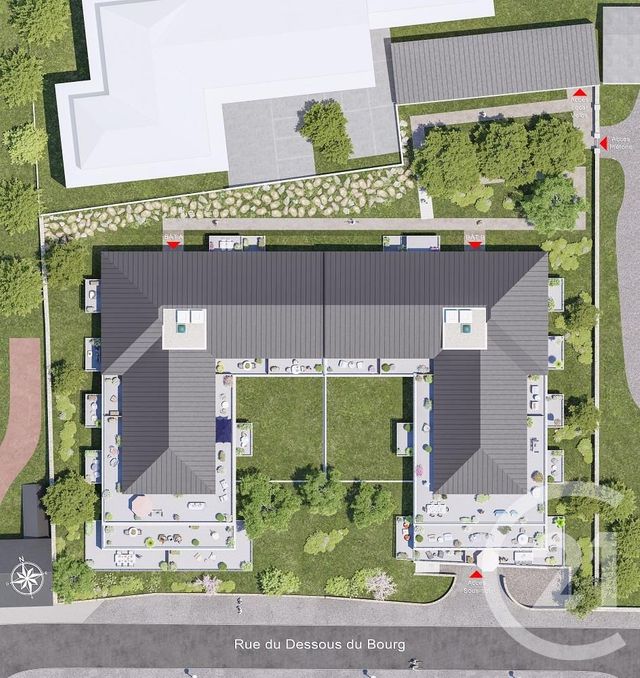 Appartement F2 à vendre - 2 pièces - 42.29 m2 - BARNEVILLE CARTERET - 50 - BASSE-NORMANDIE - Century 21 Chevet Immobilier